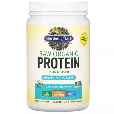 Raw Organic Protein Powder - Unflavored